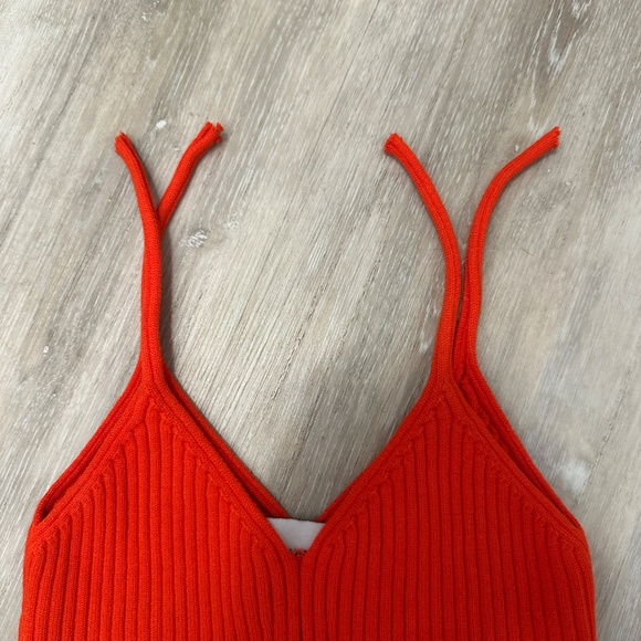 RED Salanida Knitwear Ribbed Midi Dress, xs/s - Picture 7 of 8